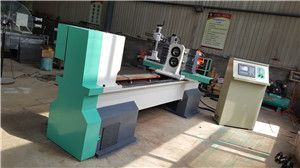 萬方雙軸雙刀型數控木工車床帶拉槽和麻花功能 產品圖片,萬方雙軸雙刀型數控木工車床帶拉槽和麻花功能 產品相冊 - 高密市萬方機械科技 - 九正